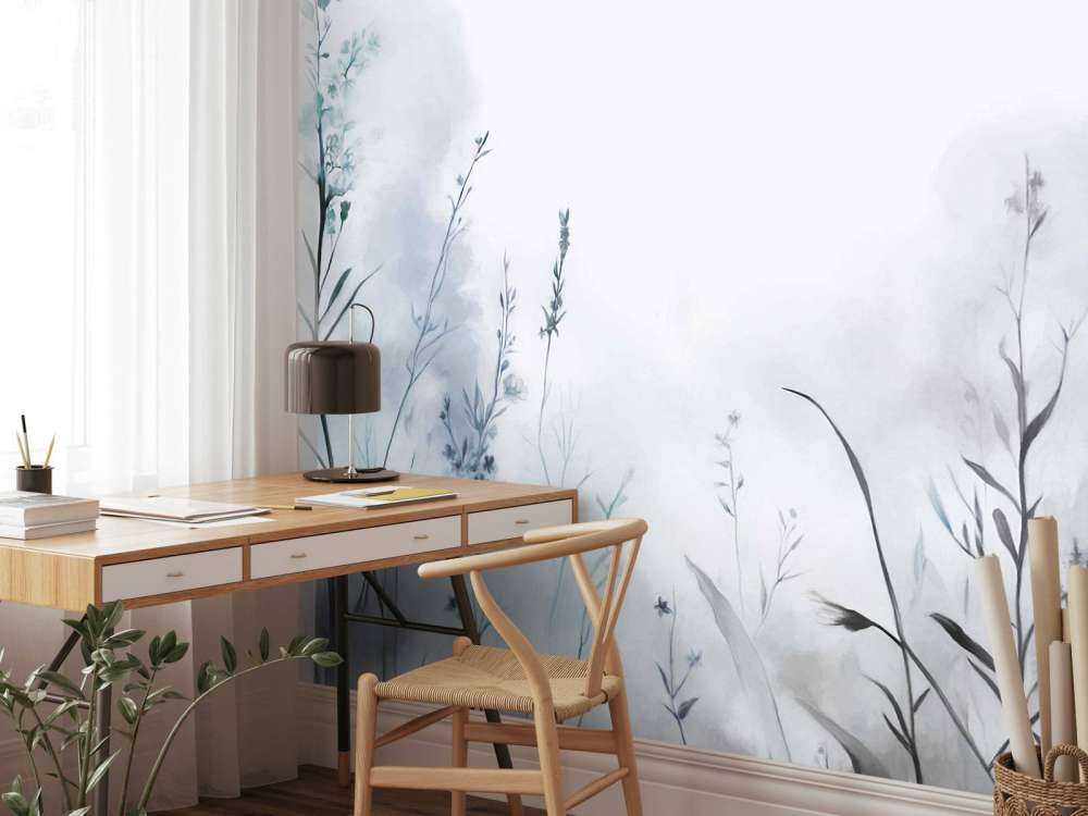 Morning Silence Soft Blue
