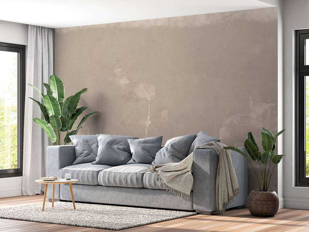 Wild geranium and snowberry - mouse gray