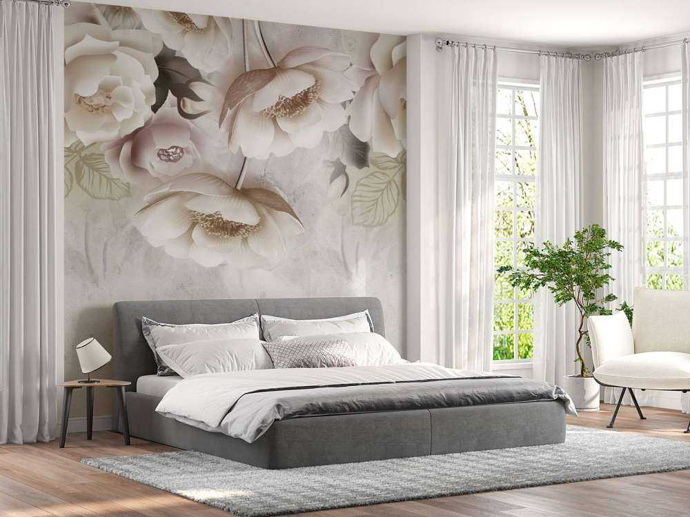 Beige flowers