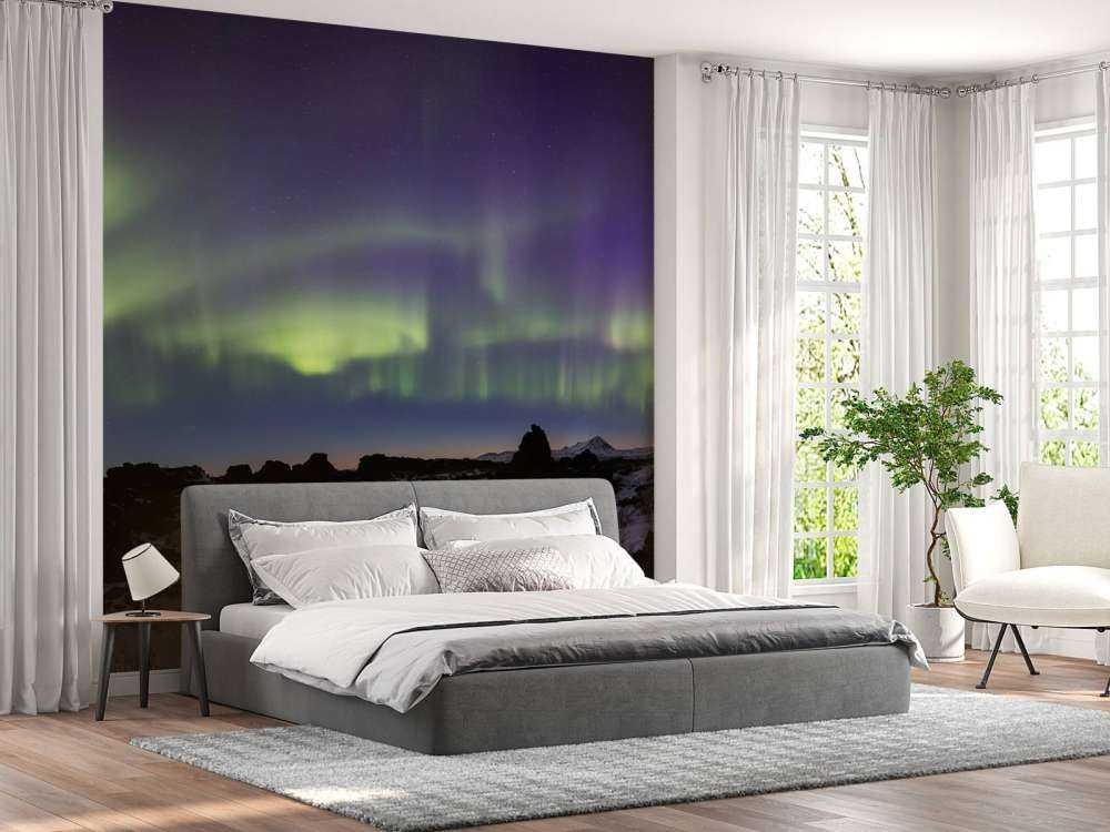 The beautiful northern lights