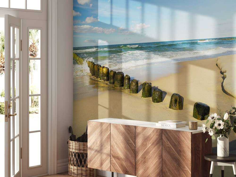 Beach at beautiful day