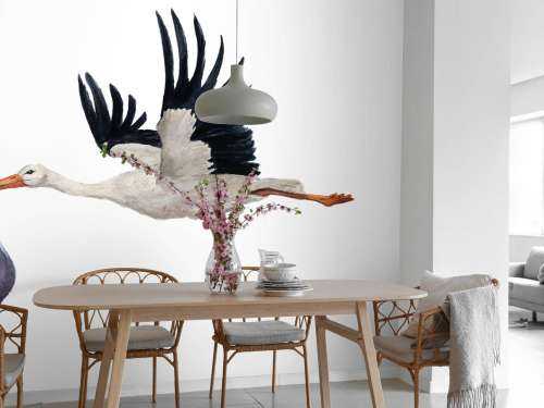 Flying Stork