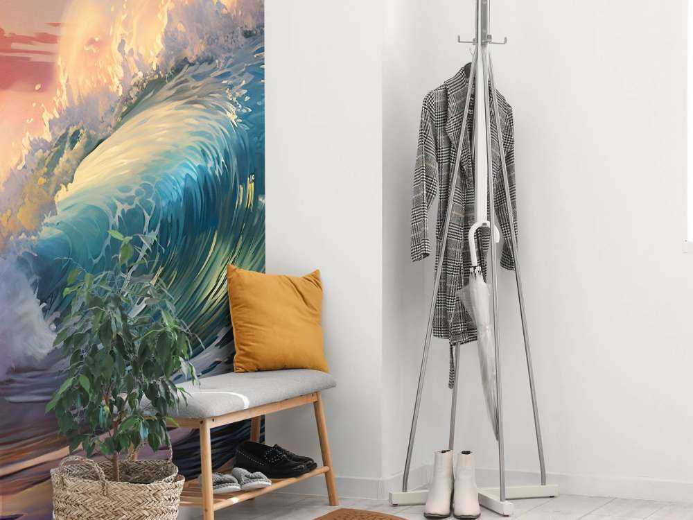 A Wave over the Sunset #2