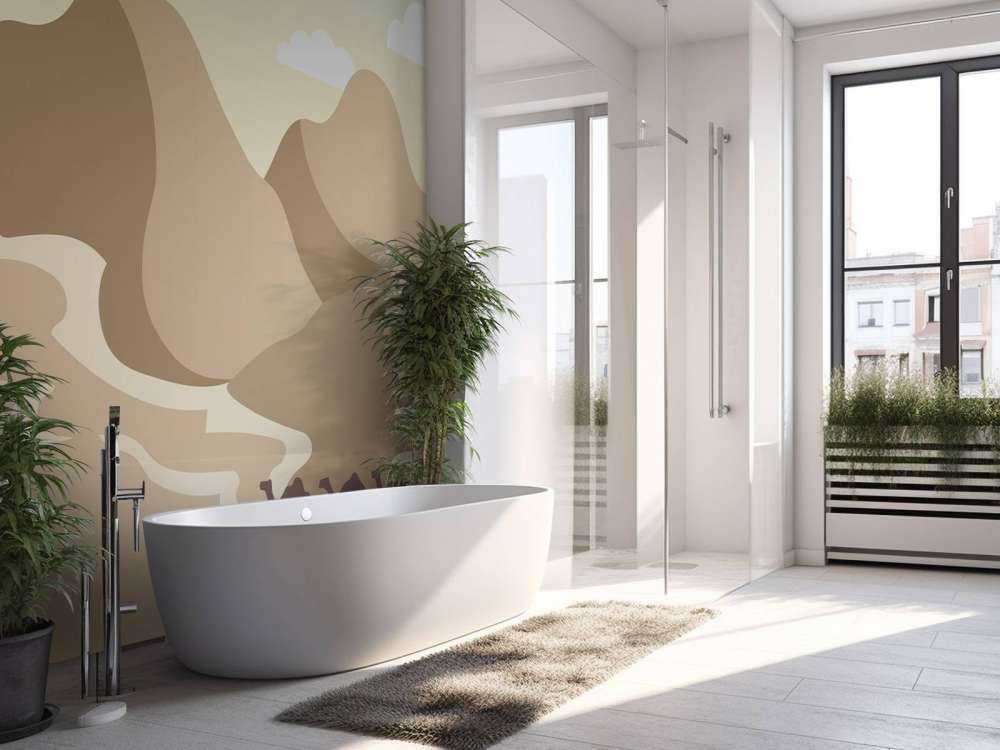 Woestijn illustratie