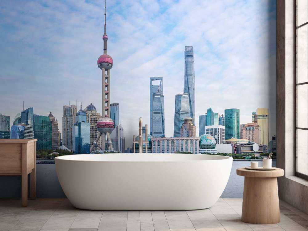 Skyline of Shanghai, China