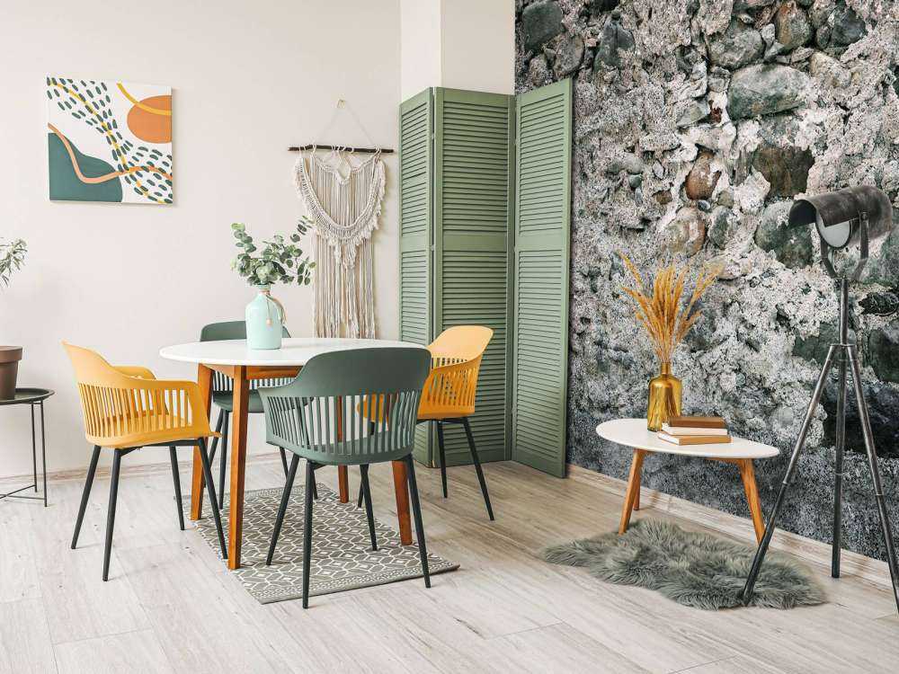 Wall with old large stones