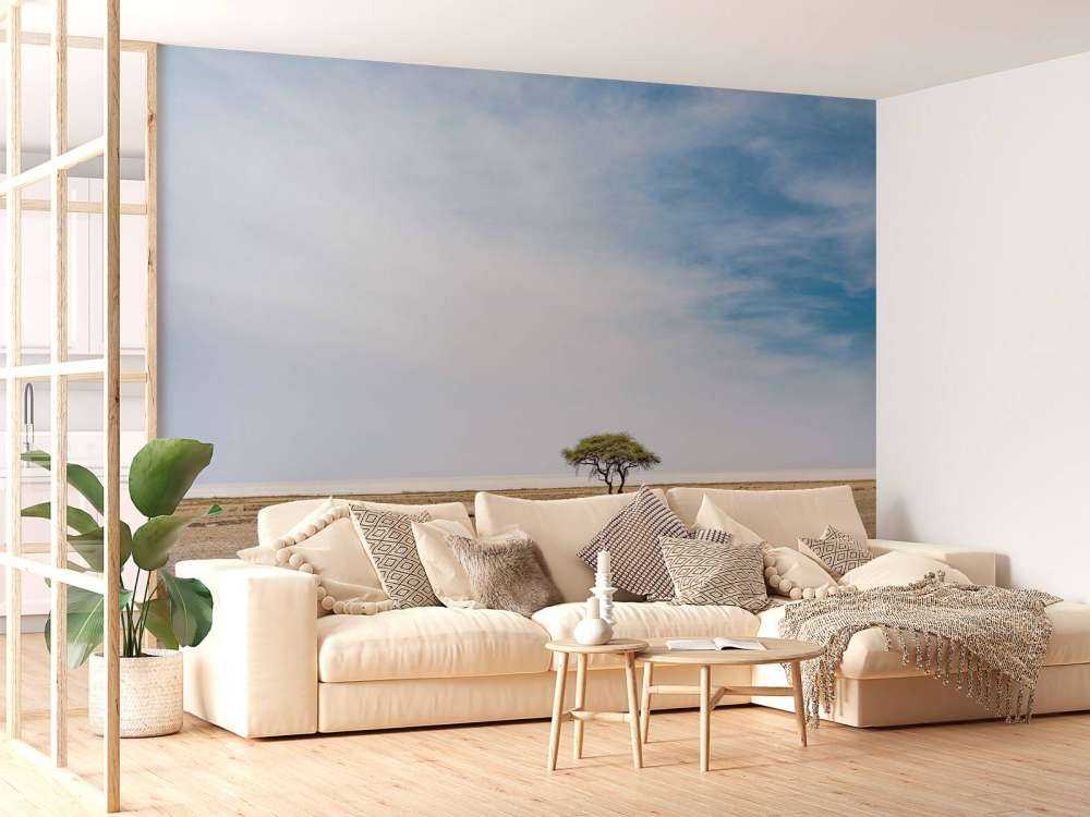 Landschap met boom