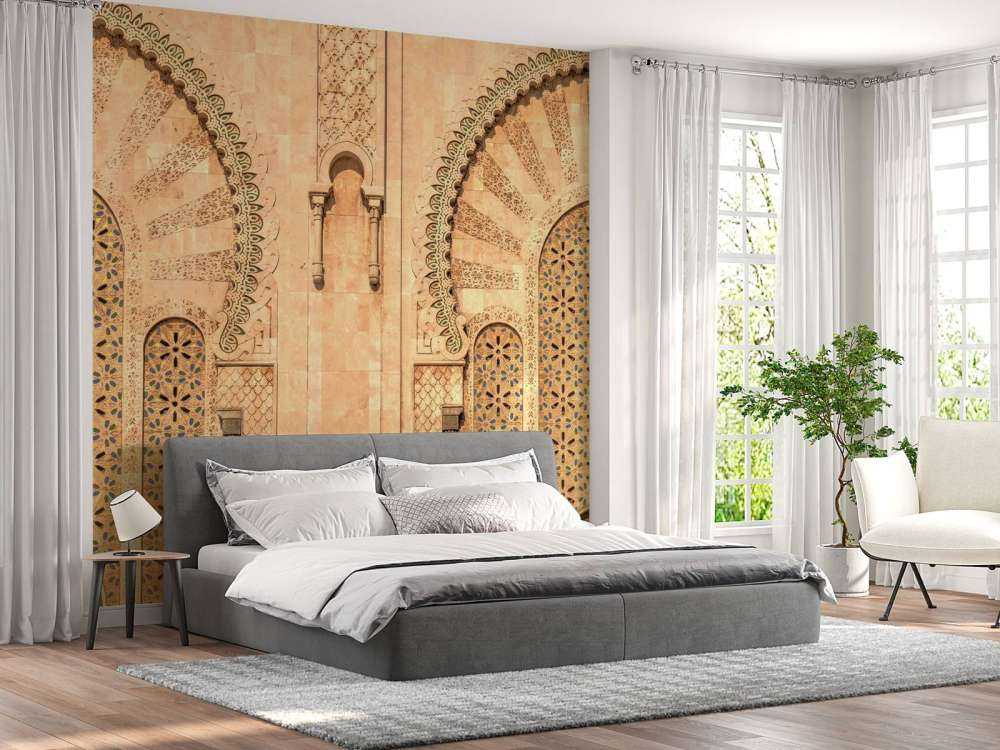 Close-up Moskee Hassan II