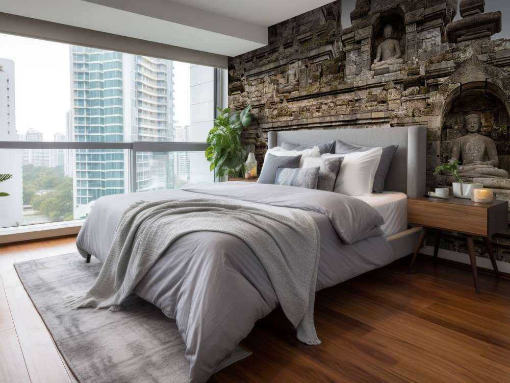 Close-up Borobudur tempel