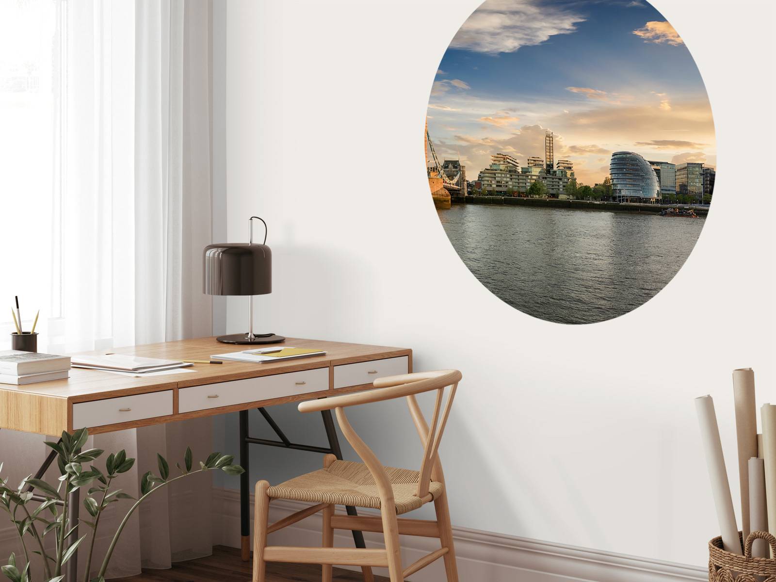 Skyline London with Tower Bridge