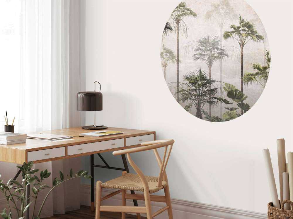 Silent Palm Serenity