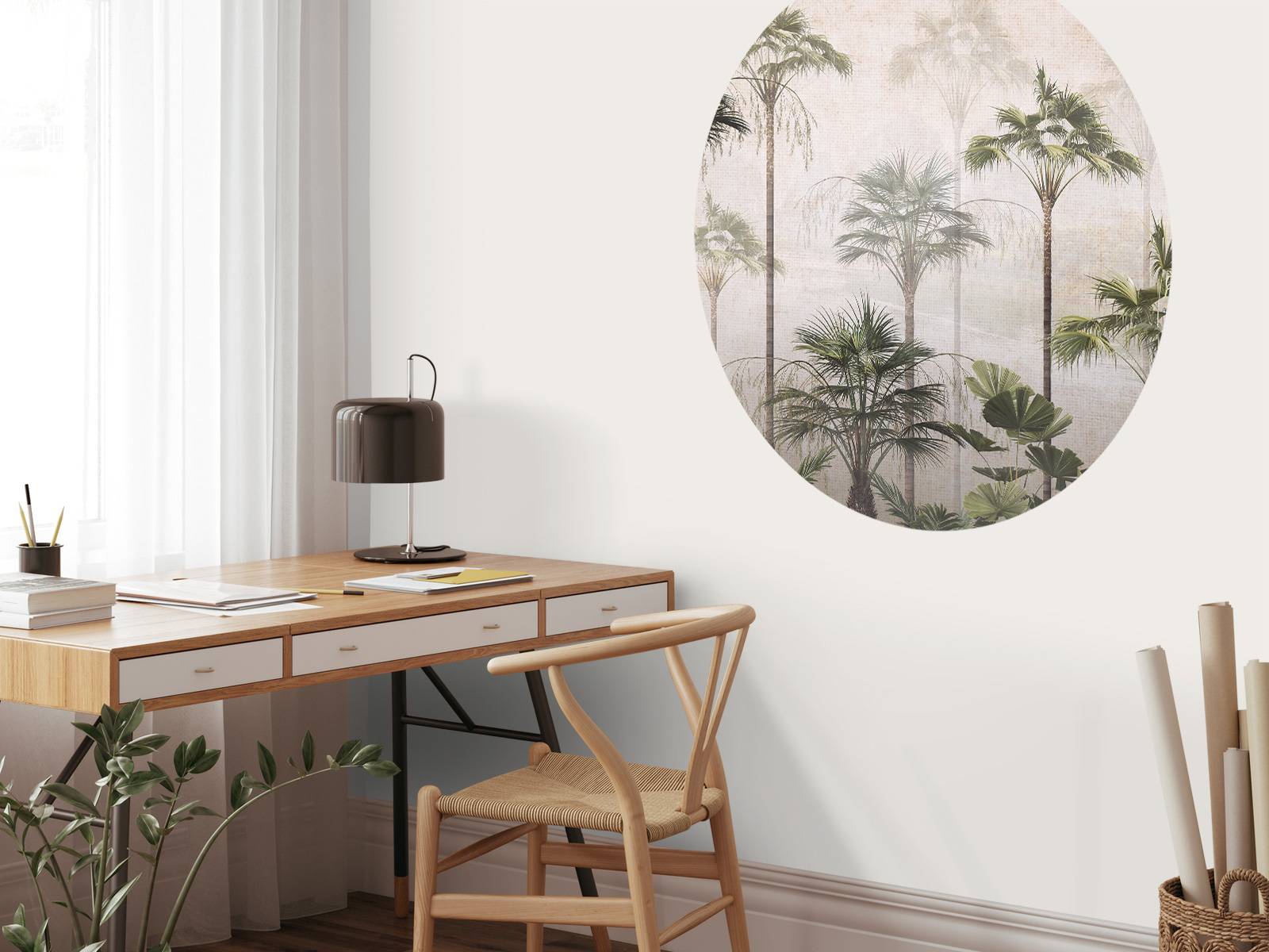 Silent Palm Serenity