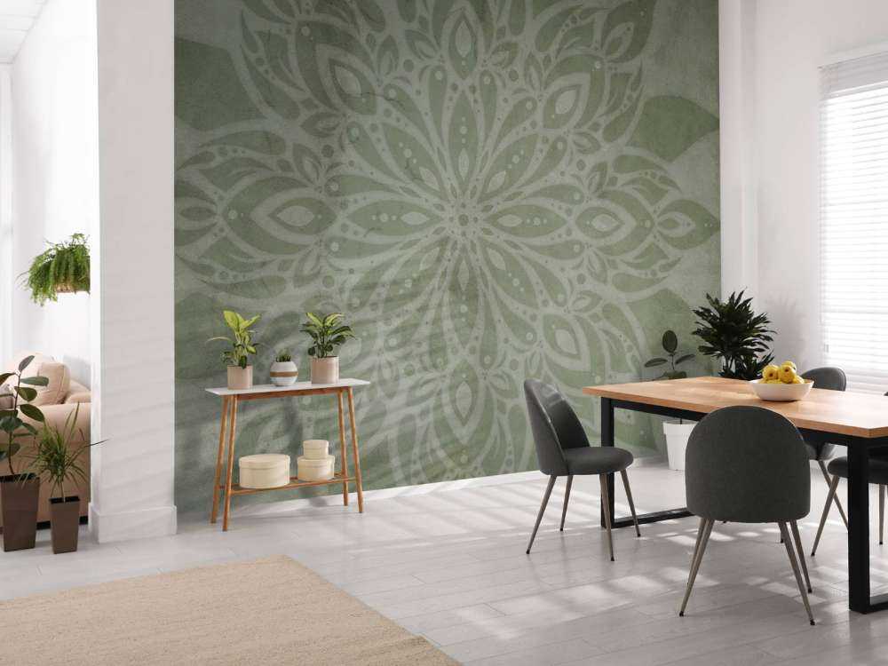 Green Vintage Mandala