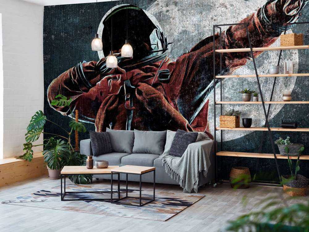 Astronaut doing the dab