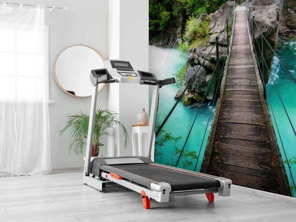 Bridge over beautiful blue river