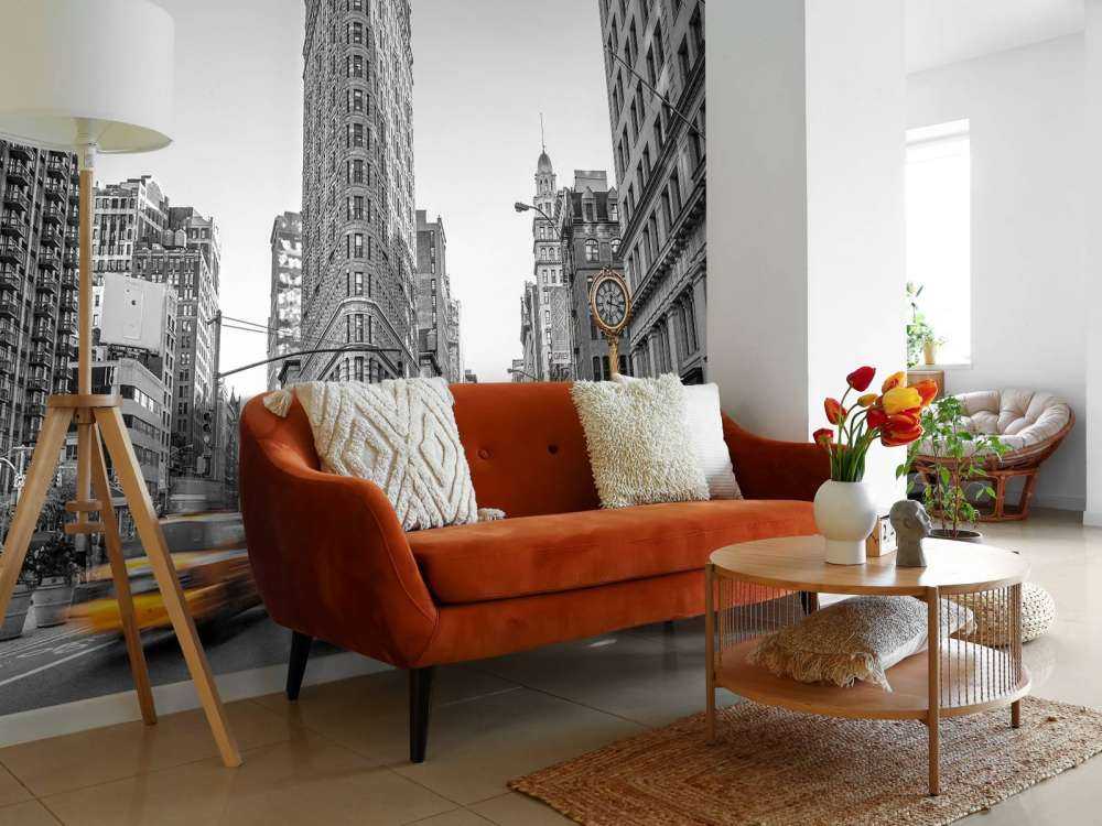 Busy street in New York