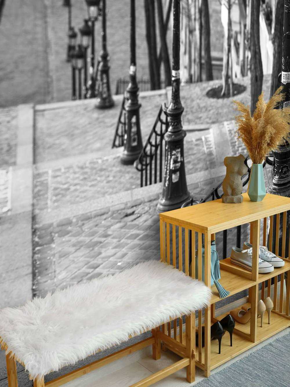 The famous stairs in Montmartre