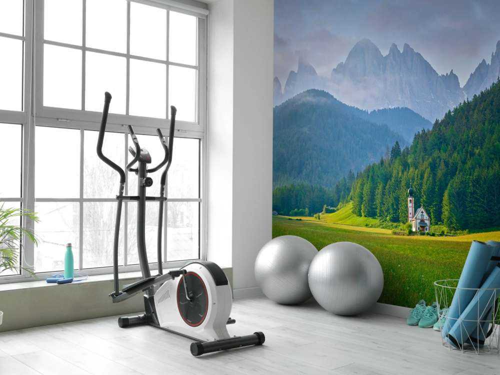 Church in the mountains