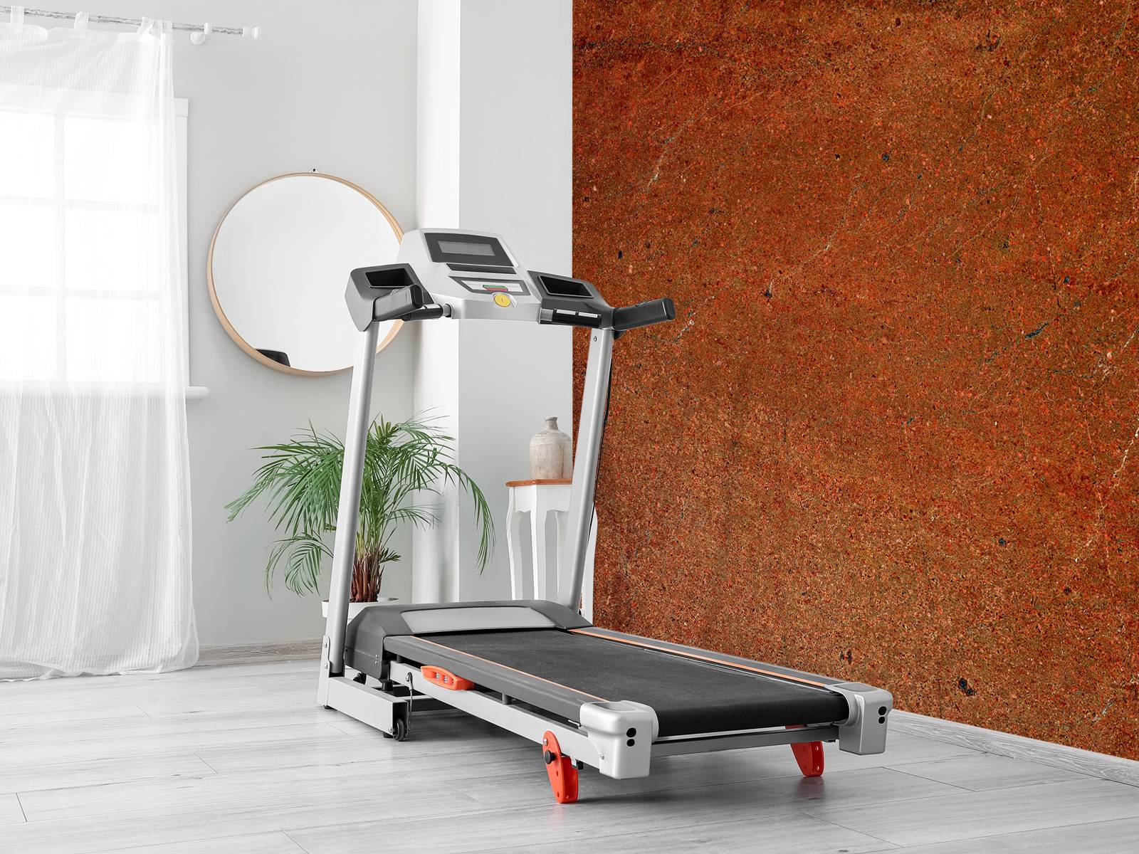 Orange marble