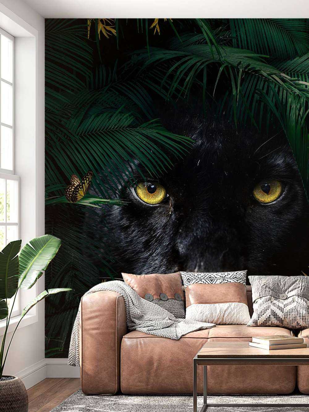 Jungle Panther Portrait