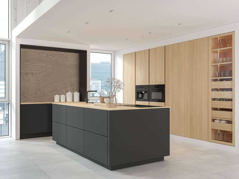 Textured lines in taupe