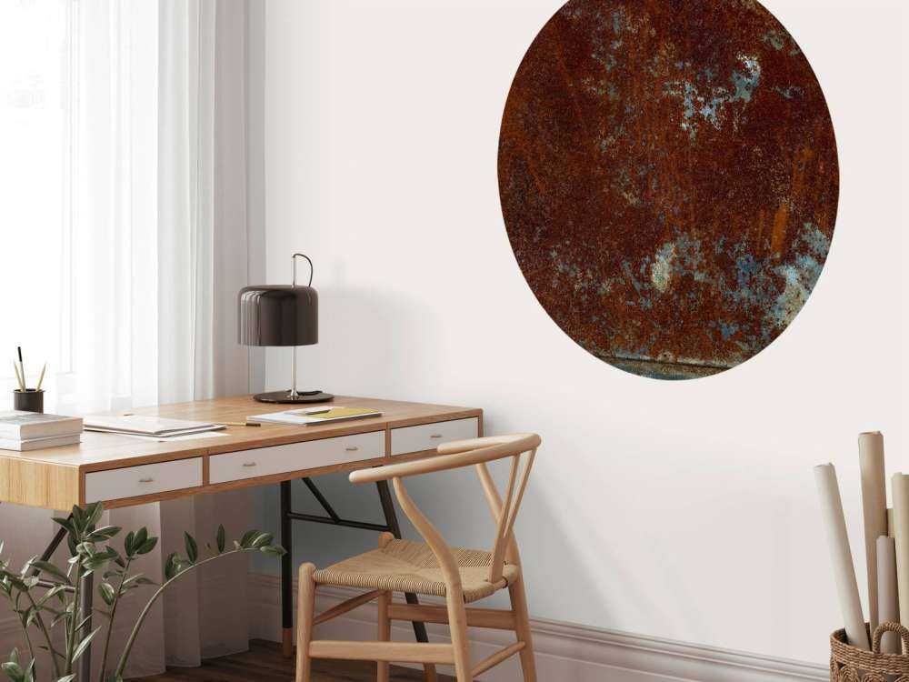 Rusty metal structure