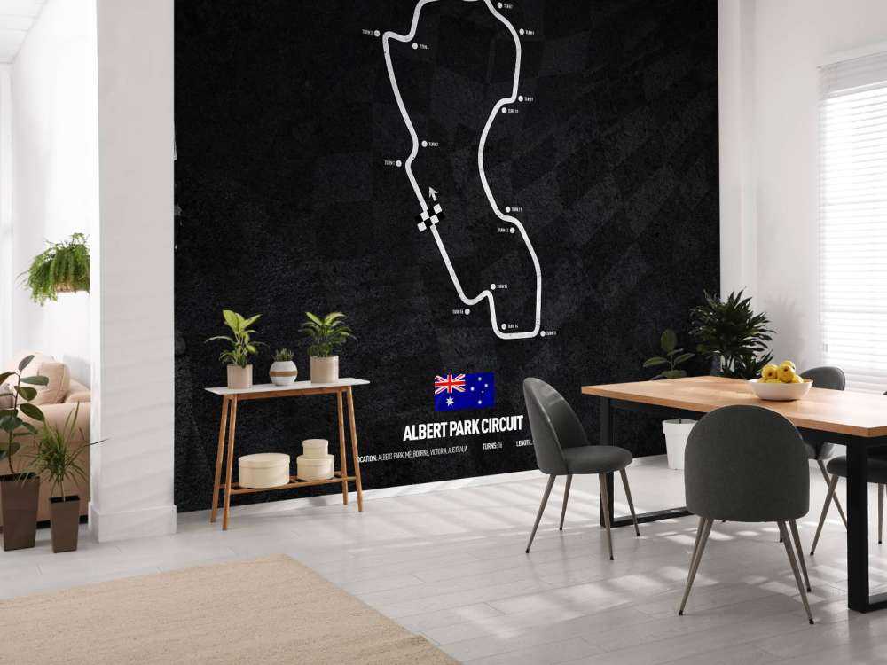 Formule 1 circuit - Albert Park Circuit - Australia