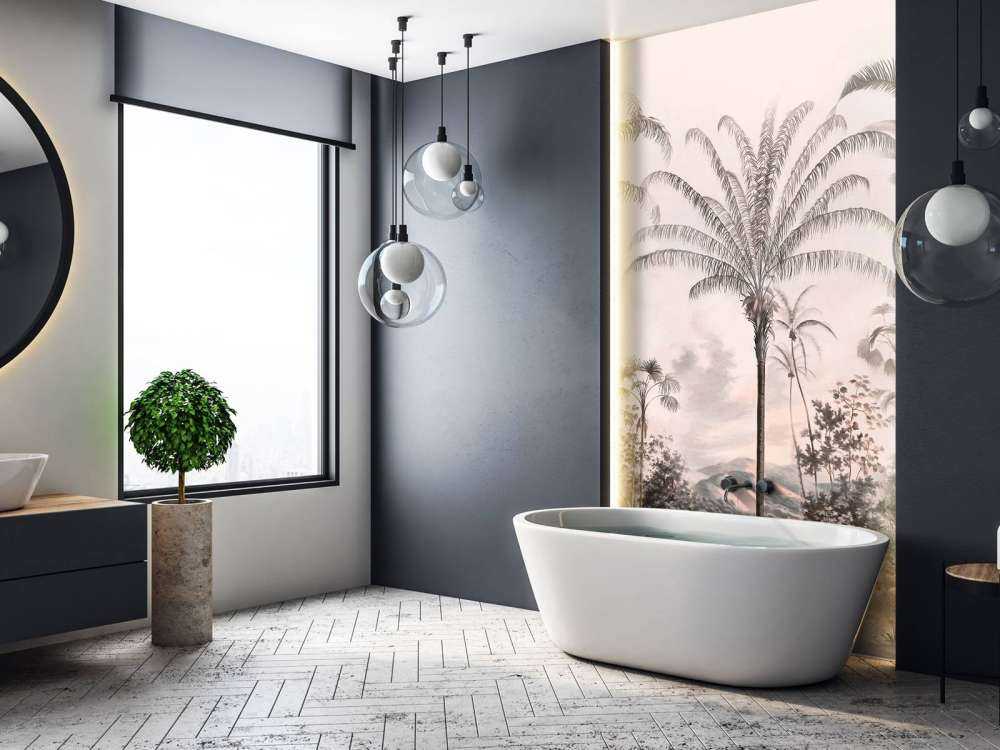 Romantic Tropics Black