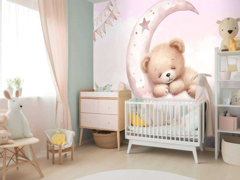 Sleeping bears on the moon