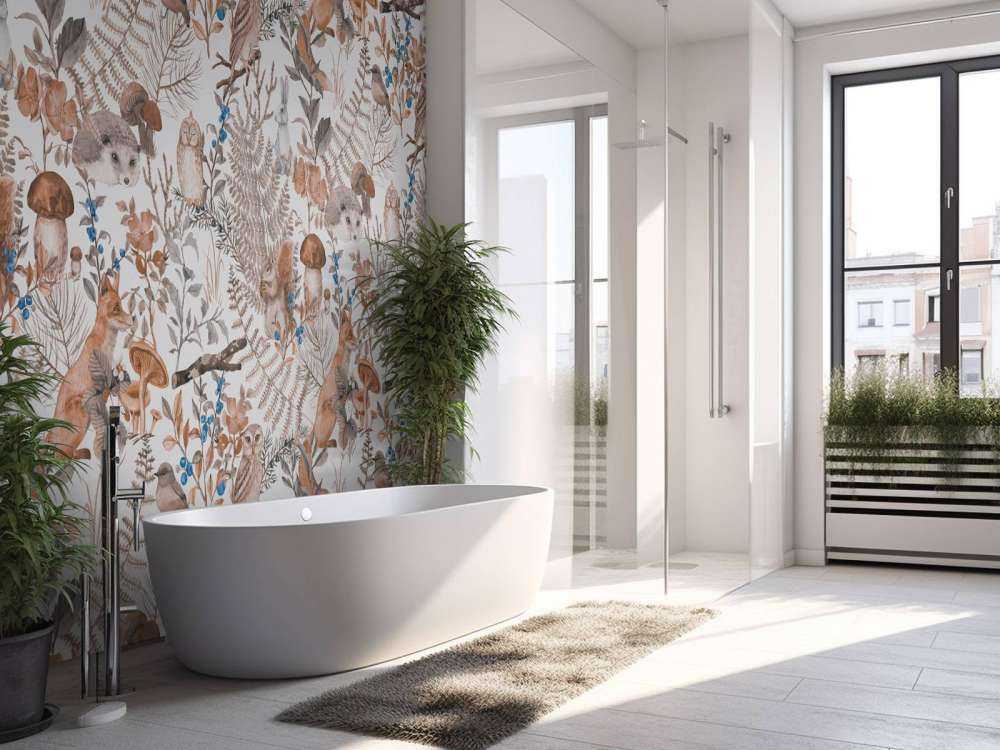 Forest animals pattern