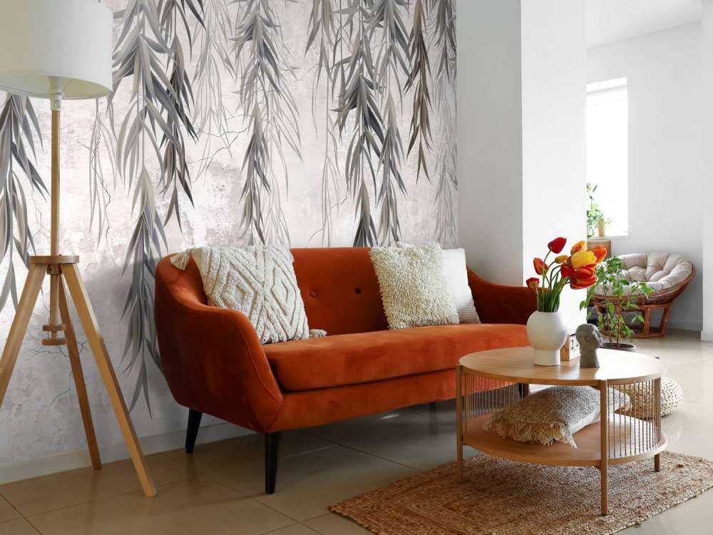 Branches with leaves