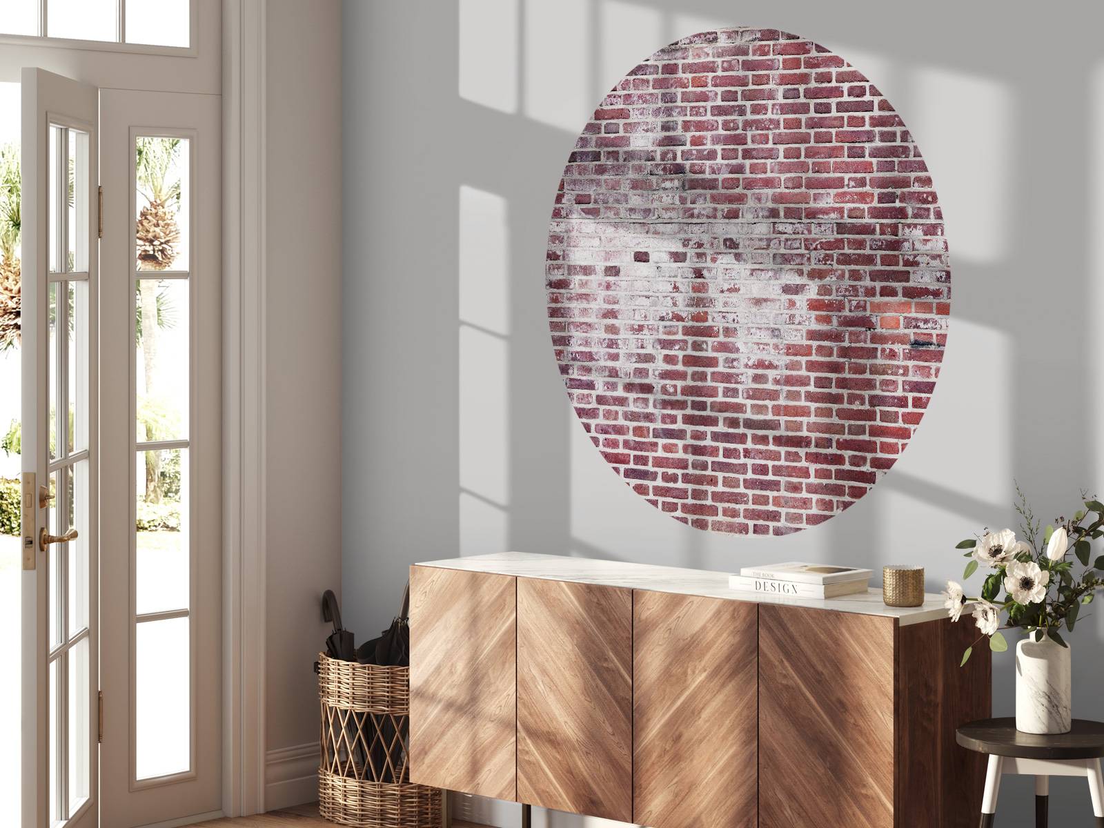 Bricks with cement