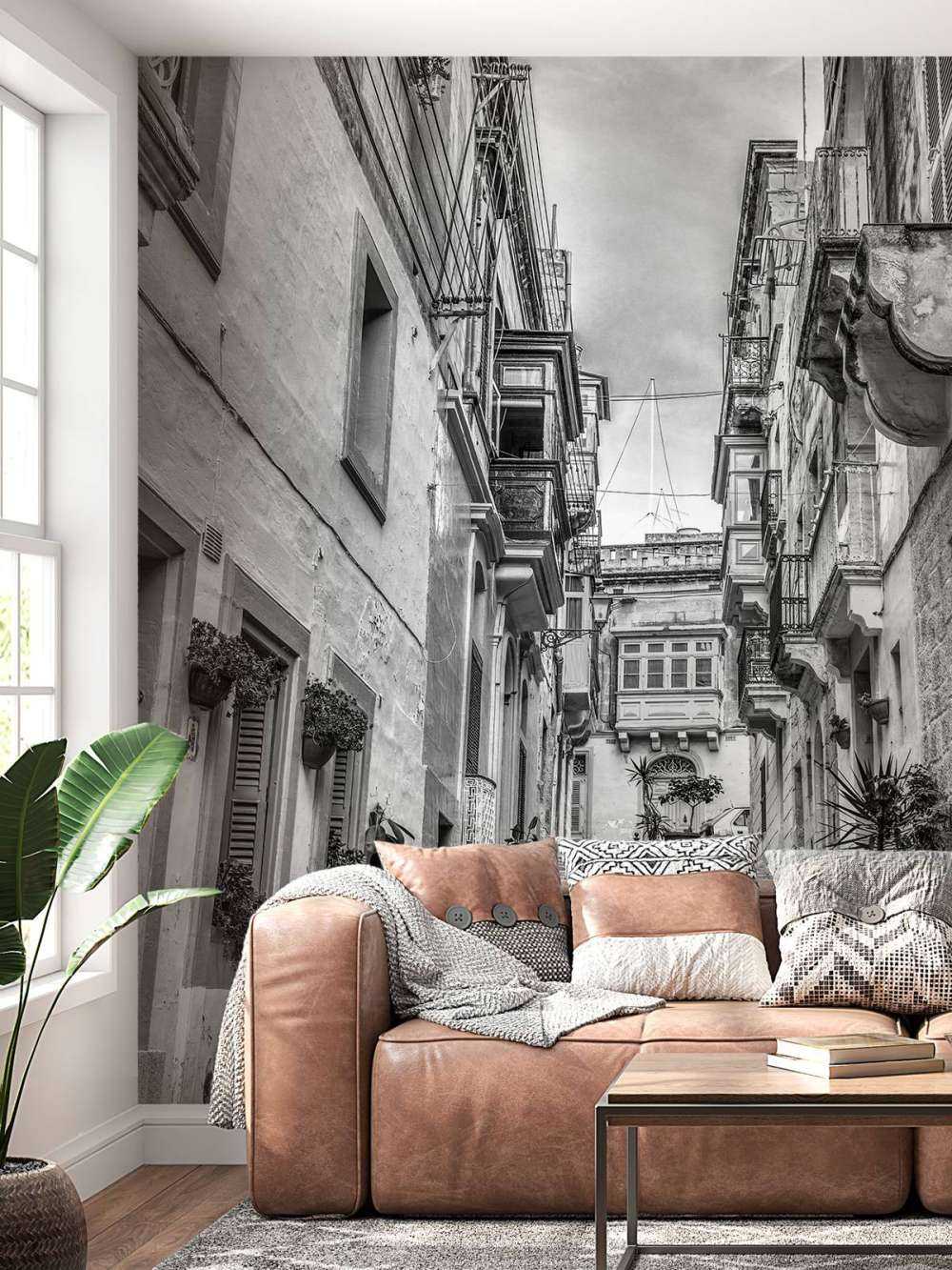 Narrow stairs in Malta