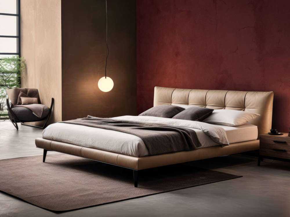 Bister red concrete