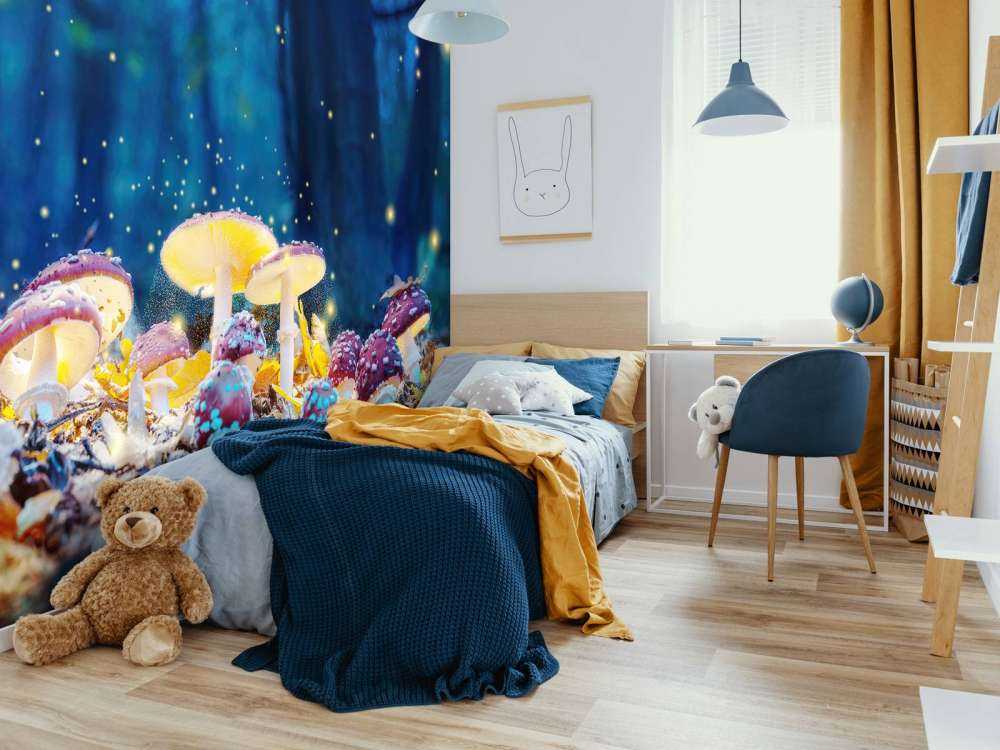 Mysterious fly agarics