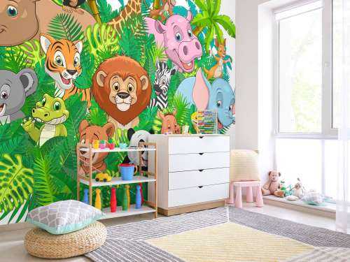 Funny animals for children