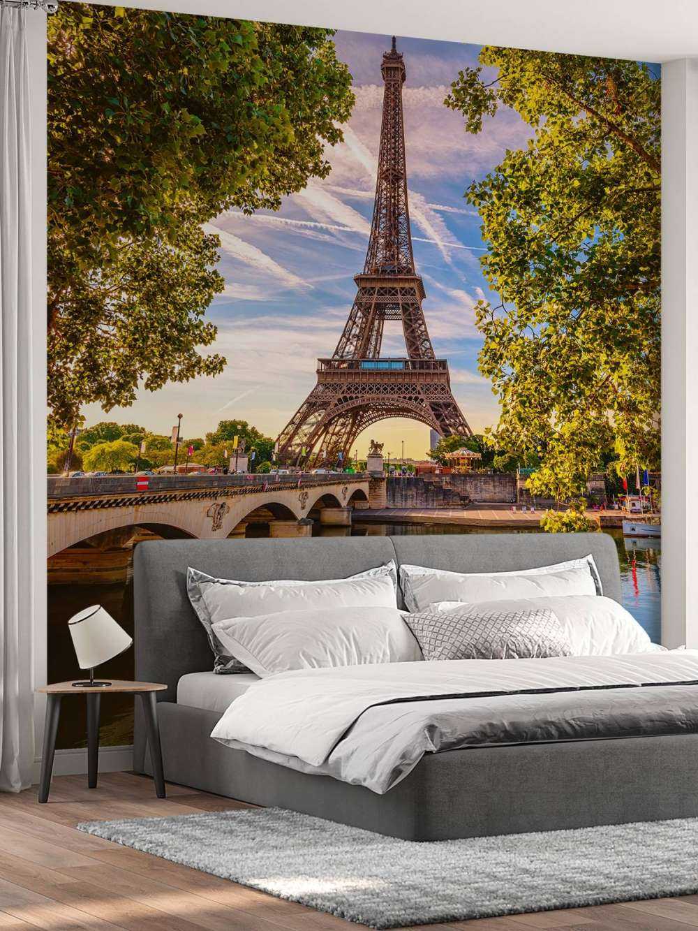 Eiffel Tower and the Seine