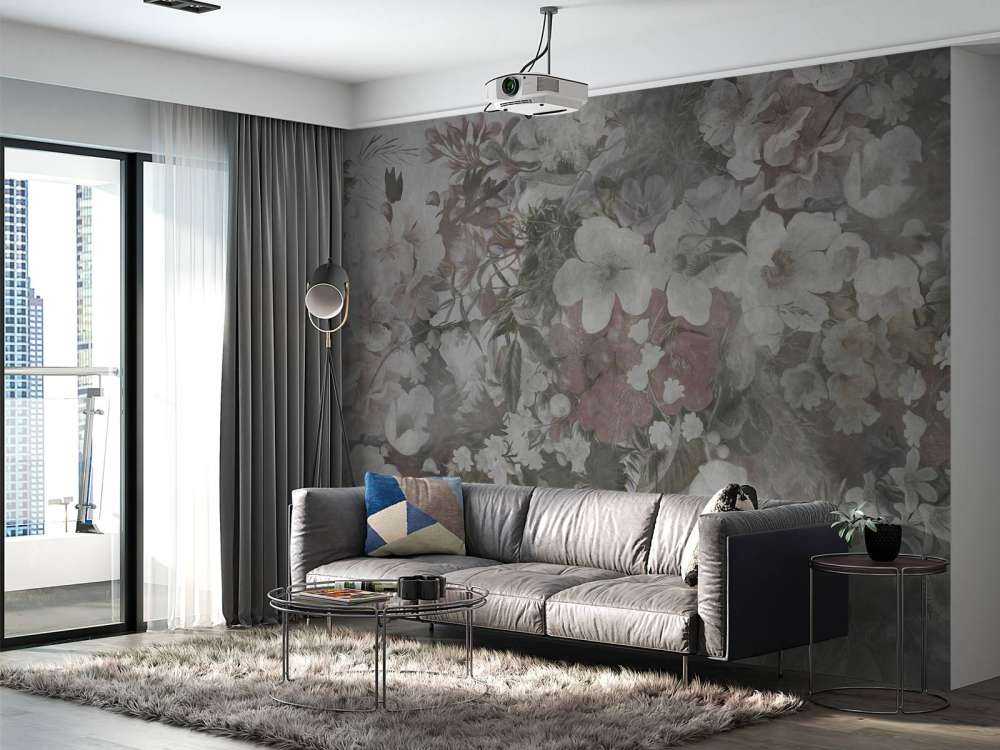 Apple Blossom and Anemones