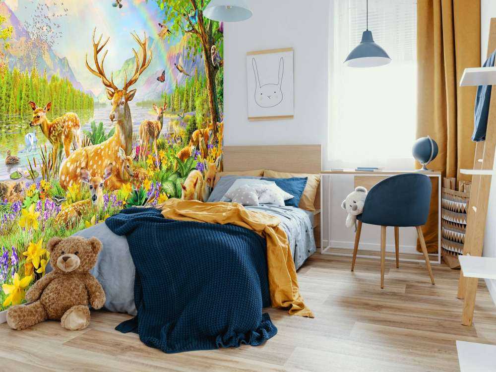 Animals In The Spring