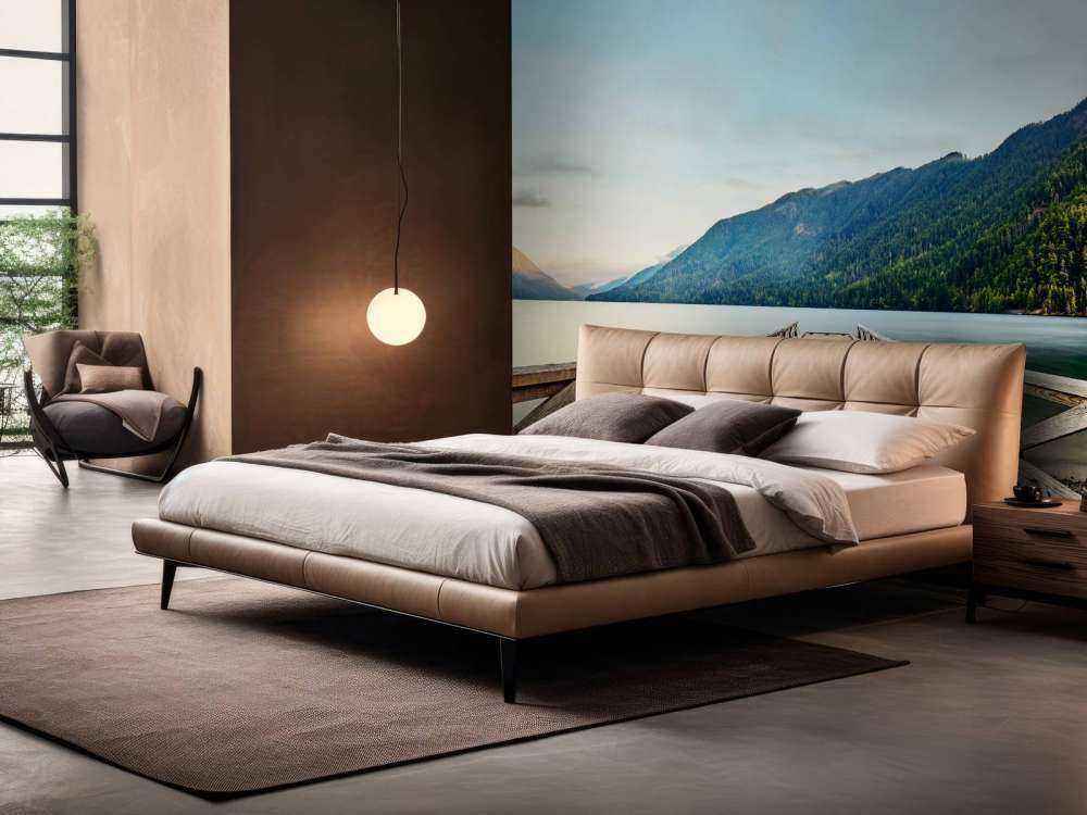 Long wooden scaffolding in more