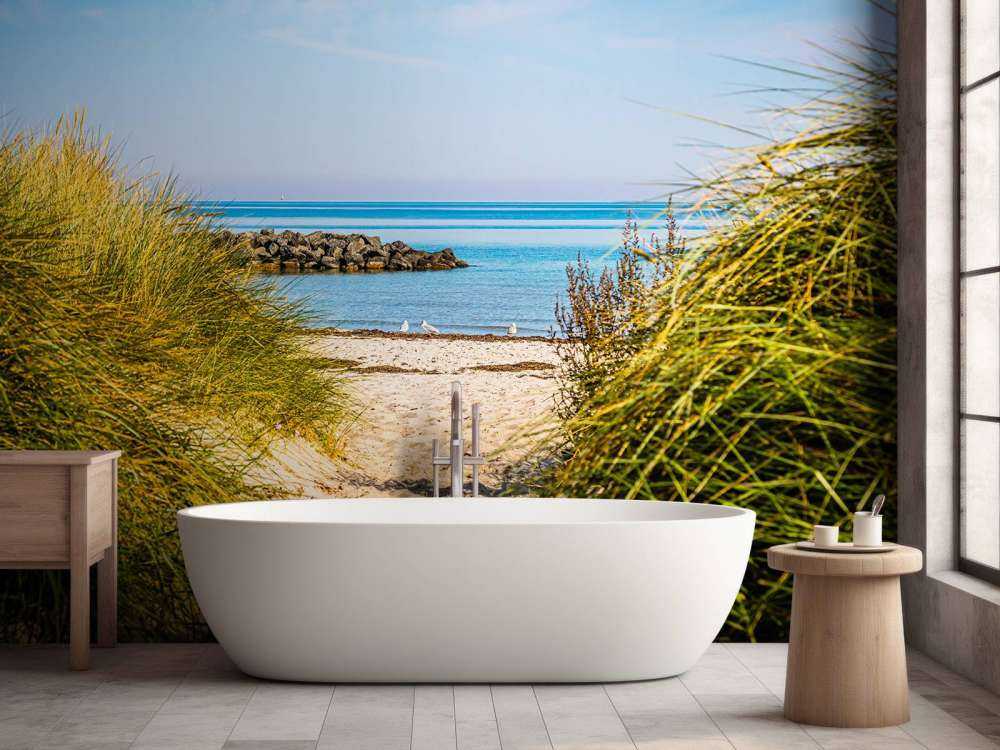 Beach at the Baltic Sea Coast