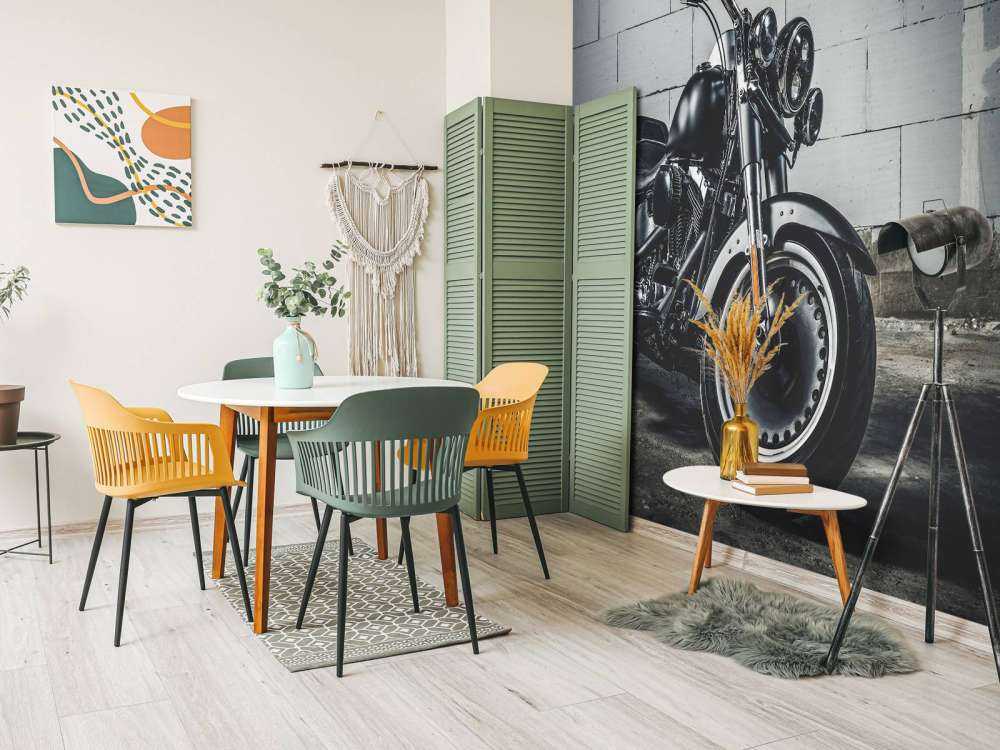 Beautifully polished engine