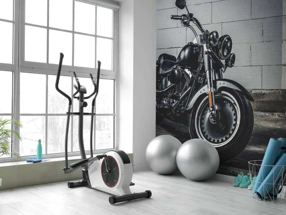 Beautifully polished engine