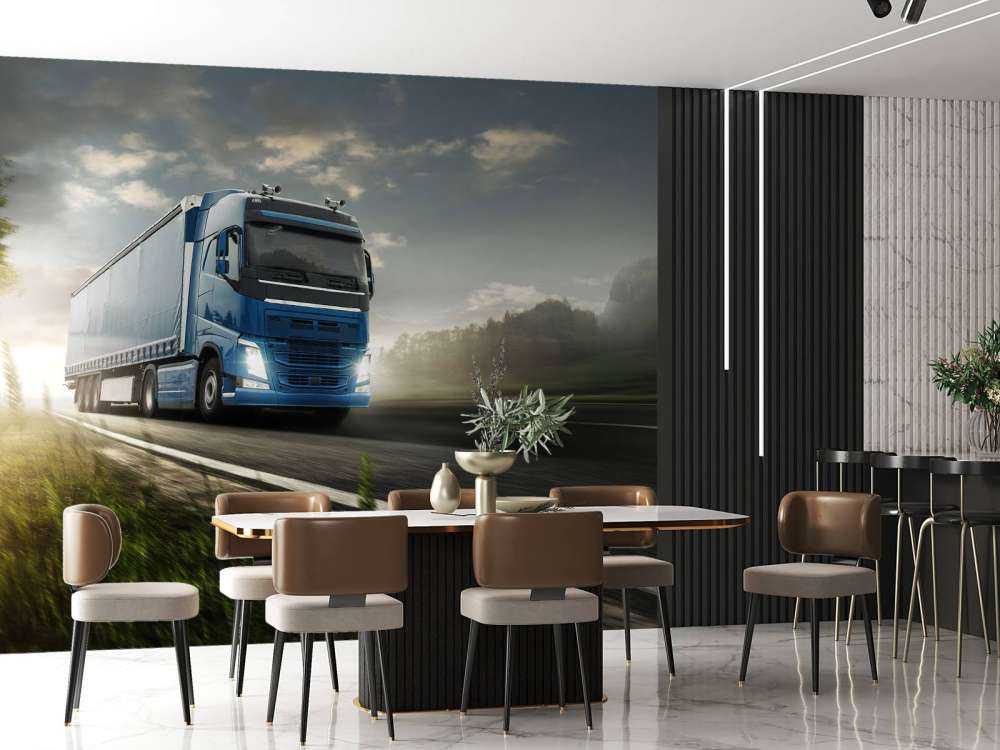Photo wallpaper truck