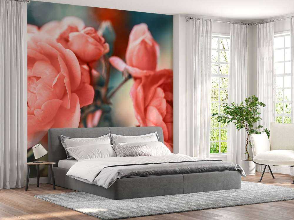 Cless-up rose branch