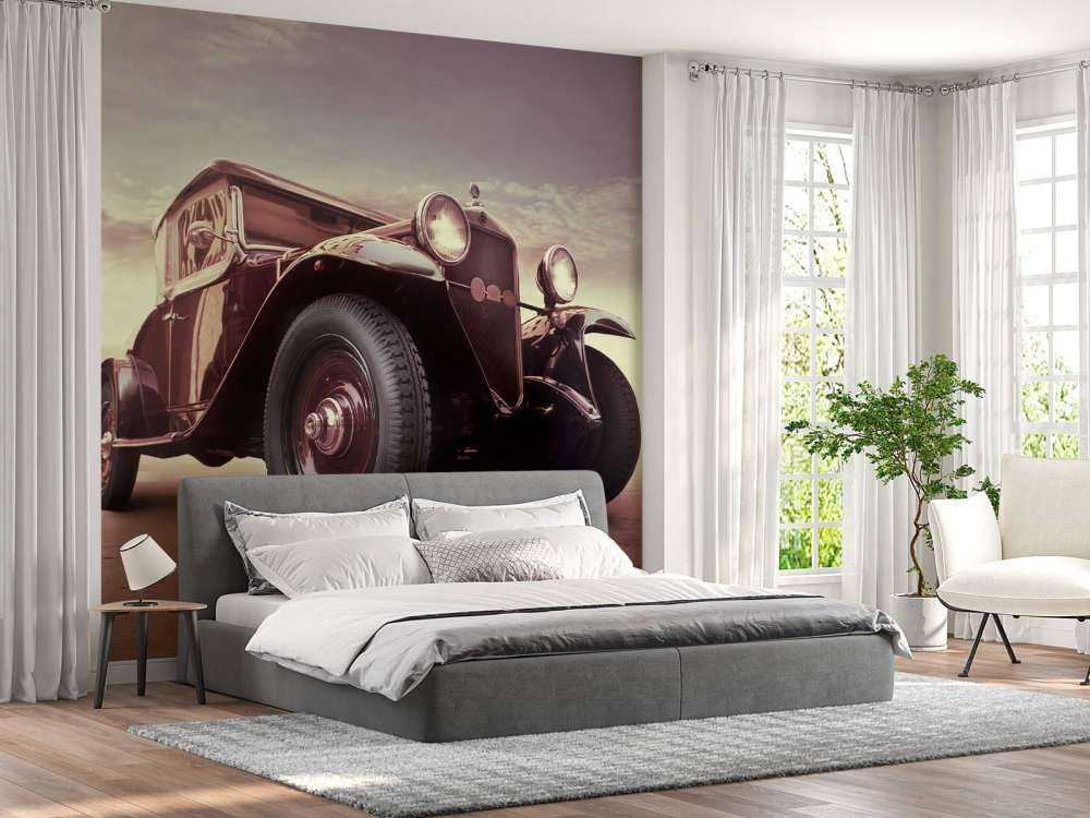 Oldtimer in perspective