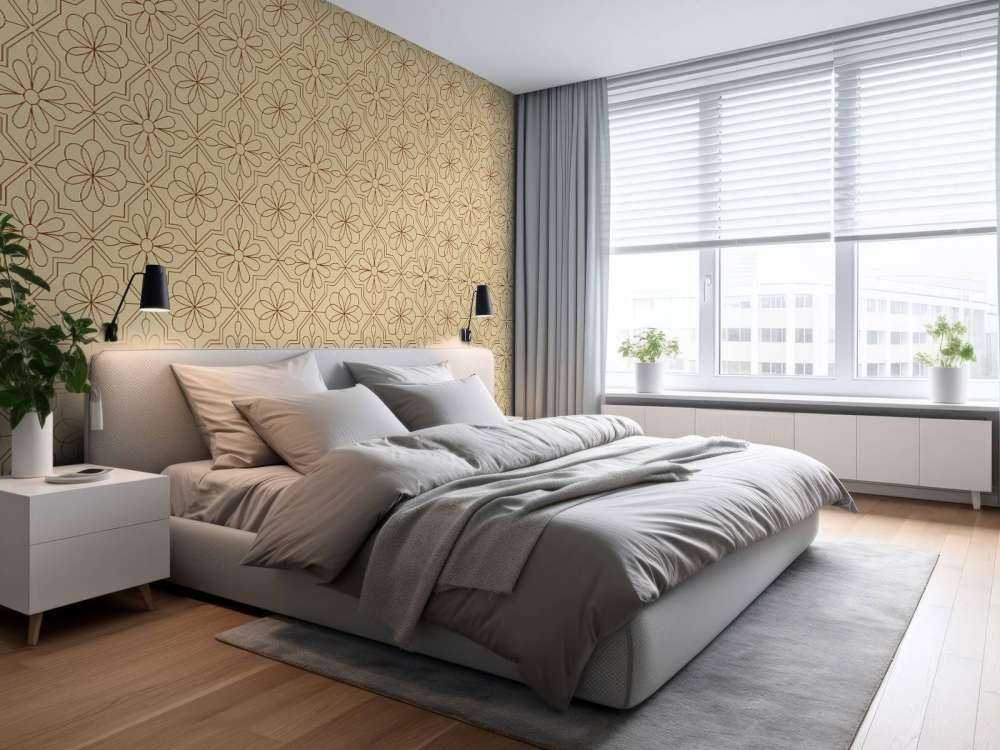 Flowers in retro style