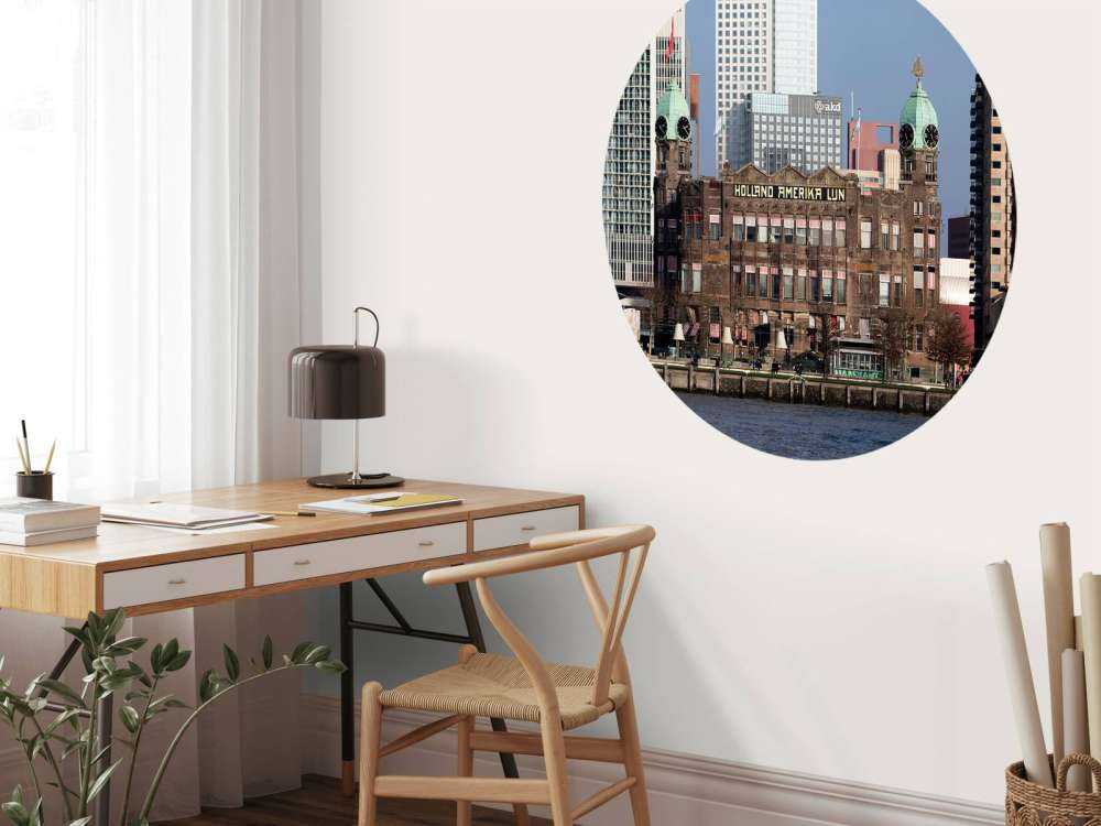 Hotel New York Rotterdam in color 