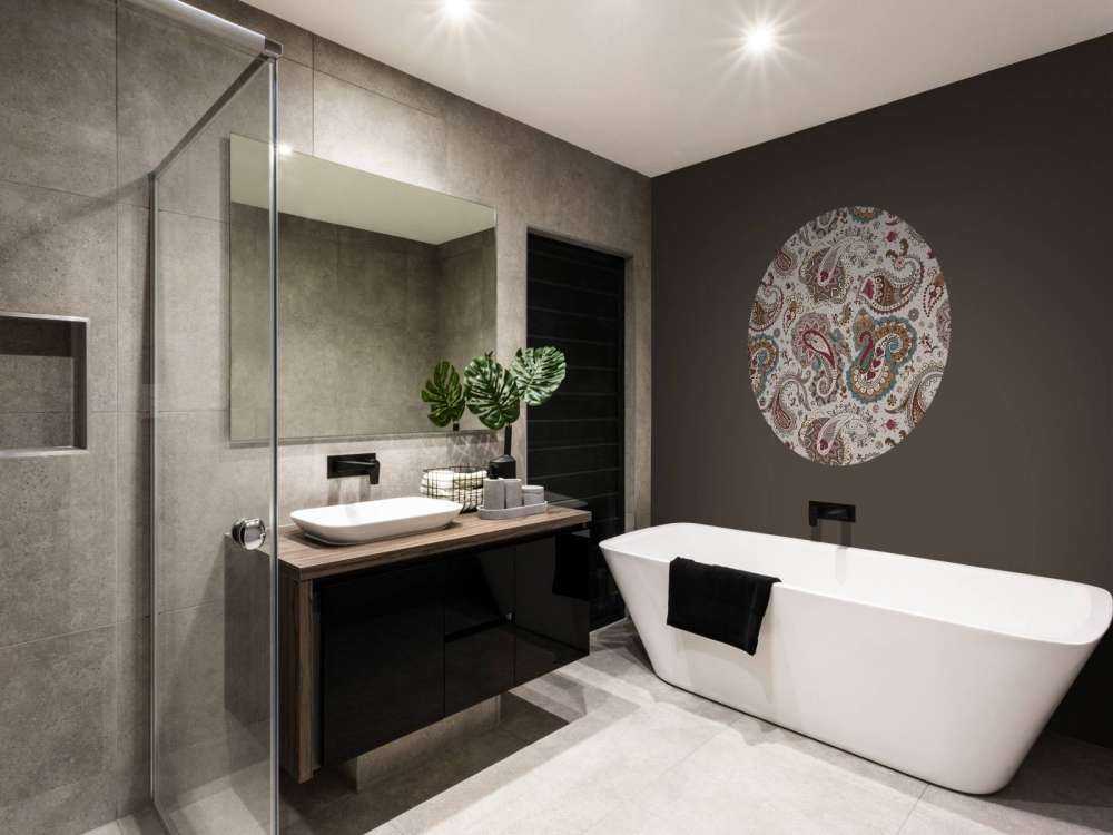 Colored flowers background