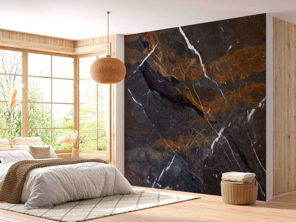 Marble with warm colours
